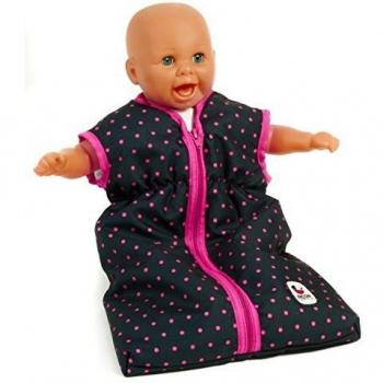Bayer Chic 2000 Saco de Dormir para Bebé, Lunares Navy-pink