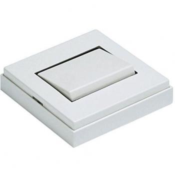 Conmutador FAMATEL 10A 250V Superficie 65x65 mm Blanco