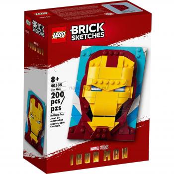 Lego Brick Sketches – Iron Man – 40535