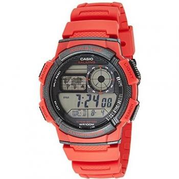 Reloj Casio AE-1000W-4A con Correa Roja