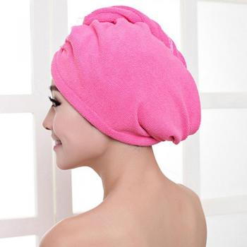 Quick-Dry Bath Hair Towel Hat