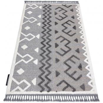 Rugsx Tappeto Berbero Shaggy Grigio 80x150 cm