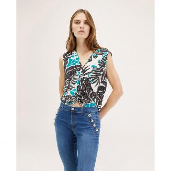 Top de mujer estampado tropical de Motivi
