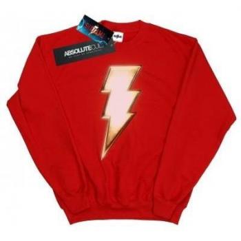 Felpa Shazam Logo Fulmine Uomo DC Comics