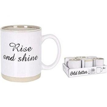 Taza Viejo Valle Old Letter 38 cl Frases Inspiradoras
