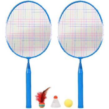 Set de Bádminton Infantil: 2 Raquetas y 3 Pelotas