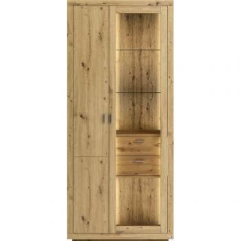 Vitrine Chandler – Set One by Musterring (Eiche Artisan)