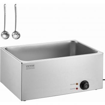 Buffet chauffant de comptoir en acier inoxydable Vevor 18 L