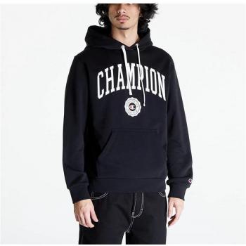 Sudadera con Capucha Champion Negra para Hombre