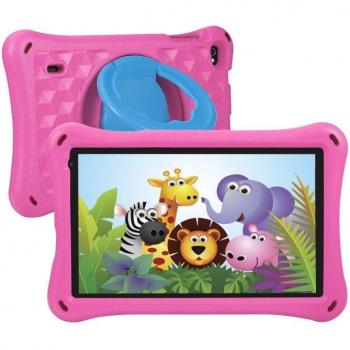K714 Tablet para Niños con WiFi y Color Rosa