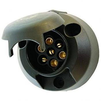 Trailersocket 7-Pole Plastic and Fog Light Switch by Carpoint (0410005)