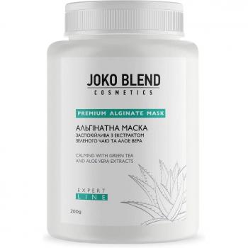 Gel maschera calmante al gel di alginato, tè verde e aloe vera Joko Blend 200 g