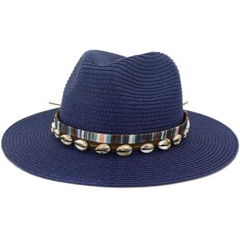 Chapeau de plage paille enfant 52-54 cm