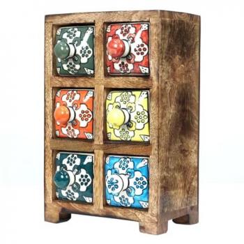 Reloj de Especieros Signes Grimalt 6 Compartimentos 32923 – 11×15×23 cm