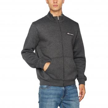 Champion Full Zip Sweatshirt-Institutionals, Sudadera para Hombre, Negro
