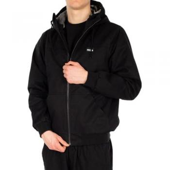 Iriedaily Wonderer Men's Black Jacket - Cotton Shell - M