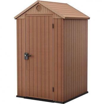 Keter - Caseta de Jardín Resina darwin 4x4 madera
