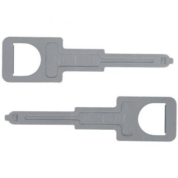 KSTOOLS - Utensile di sblocco radio Clarion, 2 pz