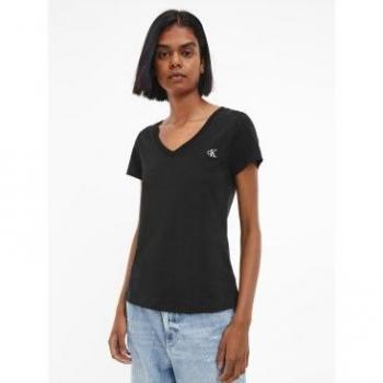 Calvin Klein Regular Fit T‑Shirt Schwarz (J20J213716) – Größe XXL