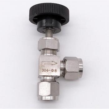 Flow Control Needle Valve with Adjustable Angles
