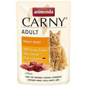 Animonda Cat Portionsbeutel Carny Adult Rind + Huhn 85g