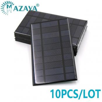 5V 2W Polycrystalline Silicon Solar Panel 10pcs for Home Improvement