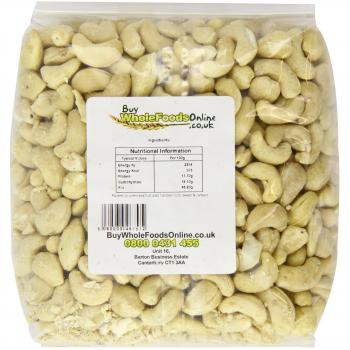 Raw Whole Cashew Nuts, 1kg