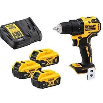 DeWALT Perceuse-visseuse sans fil 18V/3x5Ah - DCD708P3T-QW