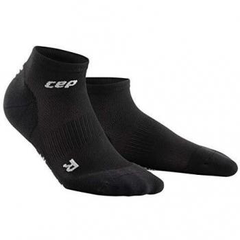 CEP Herren Ultra-Light Low Cut Sportsocken – Schwarzer/ grauer Farbmix, Größe III