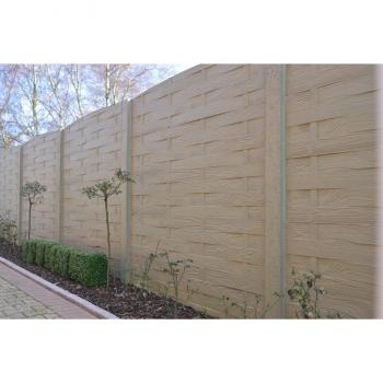 Valla de concreto piedra simple Weavestone 200x231cm