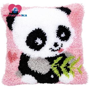 Panda Latch Hook Rug Kit