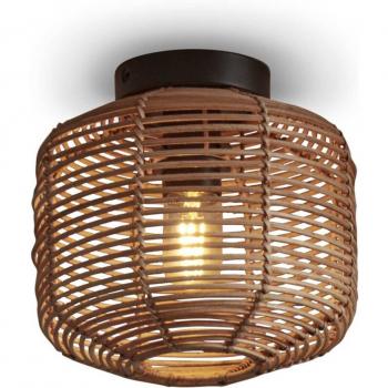 Good&Mojo Tanami Natural Rattan Ceiling Light 25x20cm