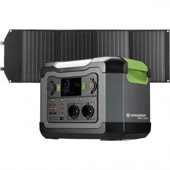 Kit Energía Portátil Bresser 1200 W con Panel Solar 120 W