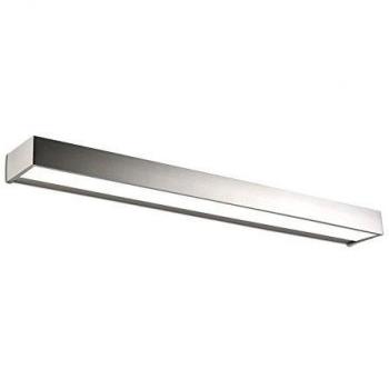 Pujol Apolo Badezimmerwandlampe – 25 W, 2150 lm, warmweiß (3000 K), Nickel Finish