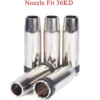 36KD MIG/MAG Welding Torch Nozzle Tips - Pure Copper Euro Conical Shield Cup