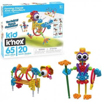 K'Nex Costruzioni Fattoria Amici 65 Pezzi