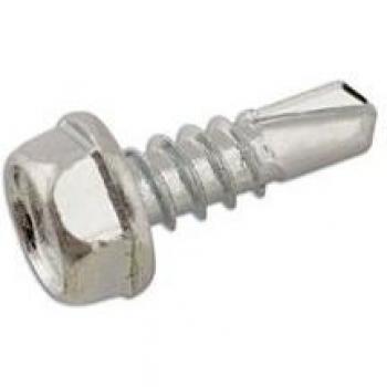 Hex Head Self Drilling Screw No.10 x 3/4 Pk 100 Connect 31504