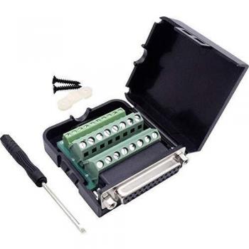 TRU Components - T1904C101 kit connettori femmina sub-d 25 poli a vite 1 pz
