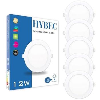 Hybec - Downlight LED Interior 6W y 12W con Driver