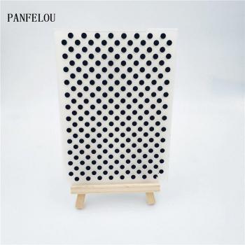 Dossiers en plastique gaufrés PANFELOU pour Scrapbooking