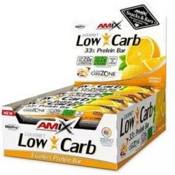 Amix Barretta Proteica Low Carb 33% Sorbetto all'Arancia 60g