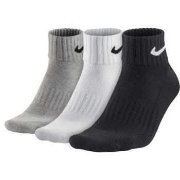Nike Gepolsterte Knöchelsocken 3 Paar Multi‑Color 38-42 Unisex