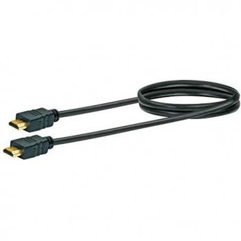 Schwaiger HDMI Connecting Cable HDMI-A Plug, HDMI-A Plug 0.70 m Black HDM0070043 Gold-plated S