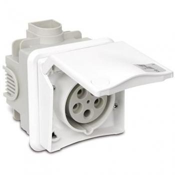 PCE CEE Steckdose für Unterputzmontage 32 A, 400 V, IP44
