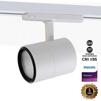 Trifase LED Spot 42W CCT - CRI 95 - Driver Philips