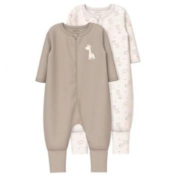 Pyjama bébé NBN Night Suit Lot de 2 Crème
