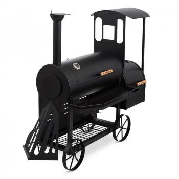 Grill Klarstein Dampflok em Aço 3 mm Preto