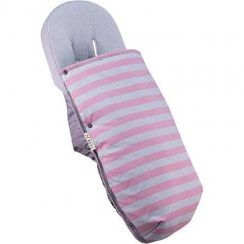 Saco Todo Temporadas JYOKO de Algodón para Cochecito y Silla de Paseo, Color Pink Island