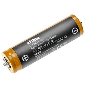 Akku für Braun 50-W1600s, 50-W4200cs, 50-W4650cs, 60-B1200s, 5762, 5764 (680 mAh, 3,7 V, Li-Ion) - Vhbw