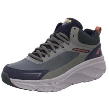 Skechers D'Lux Walker 2.0 Été – Taille 44, Largeur Moyenne, Couleur Olive-Orange